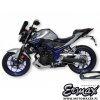 Błotnik tylny i osłona łańcucha ERMAX REAR HUGGER Yamaha MT-03 2016 - 2019